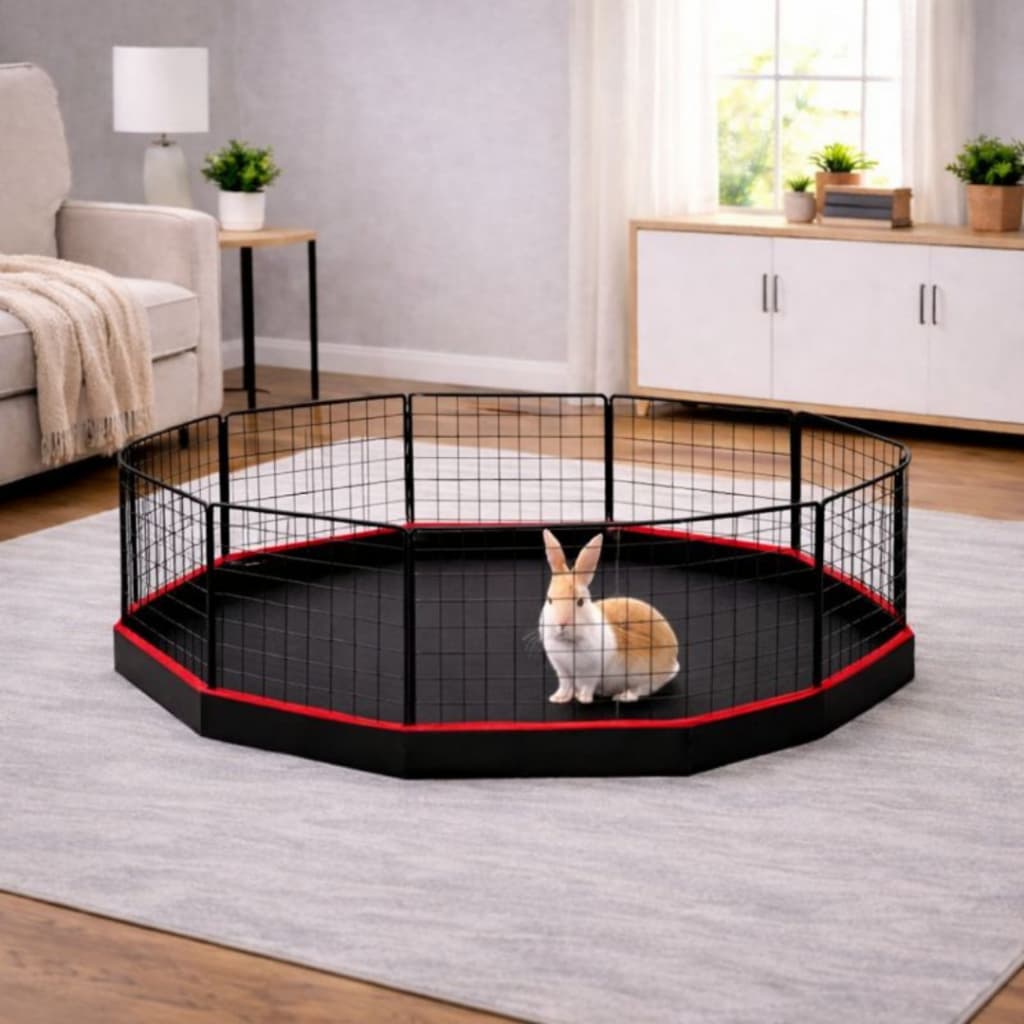 Cercado Para Cachorro Pequeno 40x40 Ambiente Interno Seguro Top Tapete Higiênico