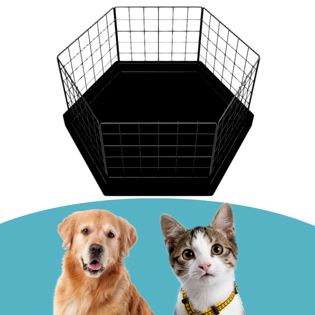 Cercadinho De Proteção Para Cachorro Em Casa 40x40 Grade Reforçada Segurança
