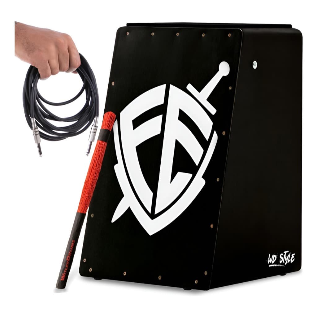 CAJÓN WD STYLE ELÉTRICO PROFISSIONAL | E | PRETO | FE
