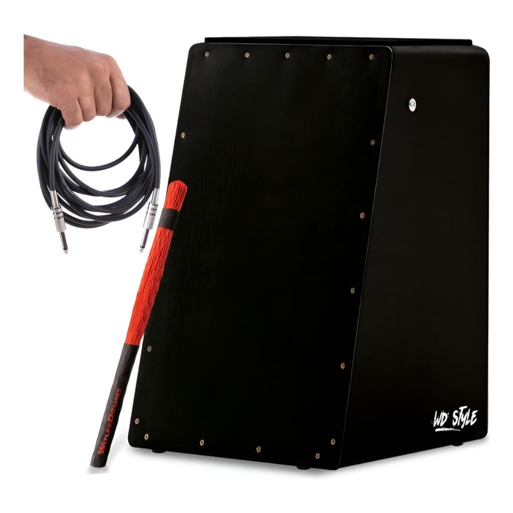 CAJÓN WD STYLE ELÉTRICO PROFISSIONAL | E | PRETO