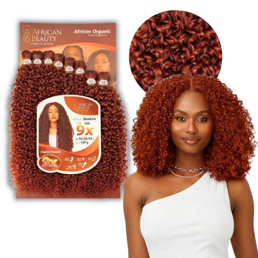 Tela Cabelo Organico Afro Entrelace African Beauty 65cm Gypsy Braid 320g