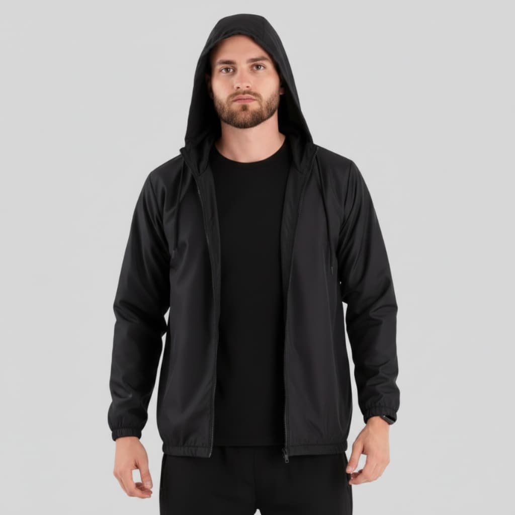 Corta Vento Masculina Impermeável Semi Forrada Premium