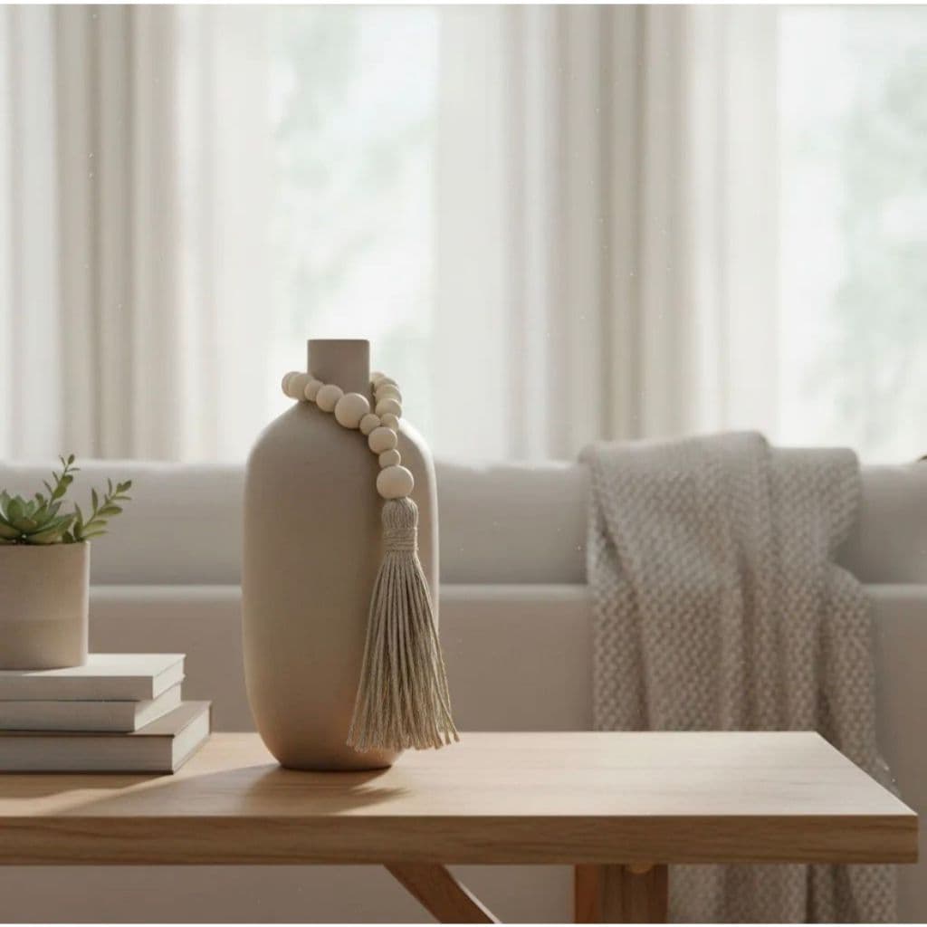 Colar de Madeira Decorativo - Mesas | Homes e Sofás