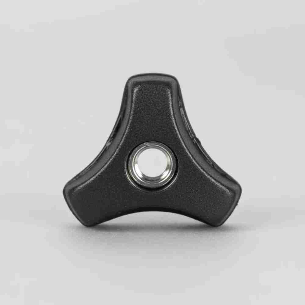 Borboleta Pequena Manipulo Fêmea com Porca de Rosca 1/4 – Kit com 2 Unidades
