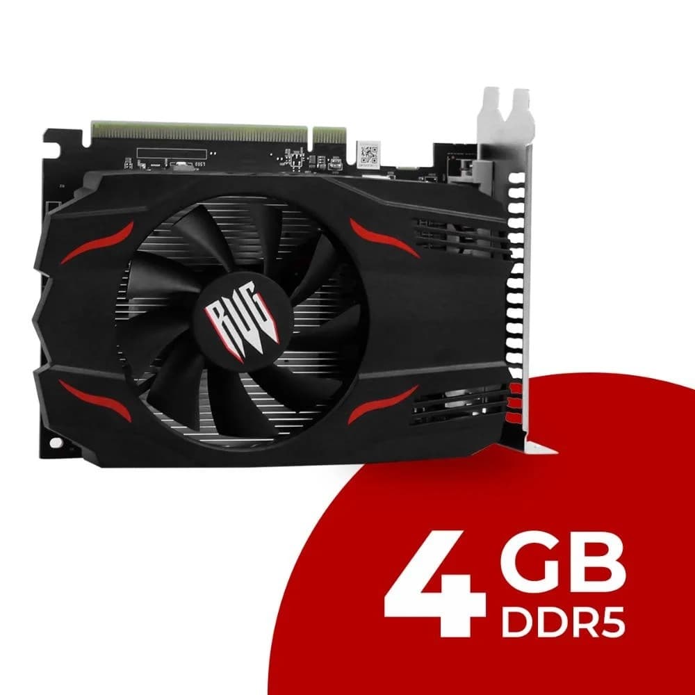 Placa de Video RX 560 4GB DDR 5 128 BITS RODA DE TUDO.