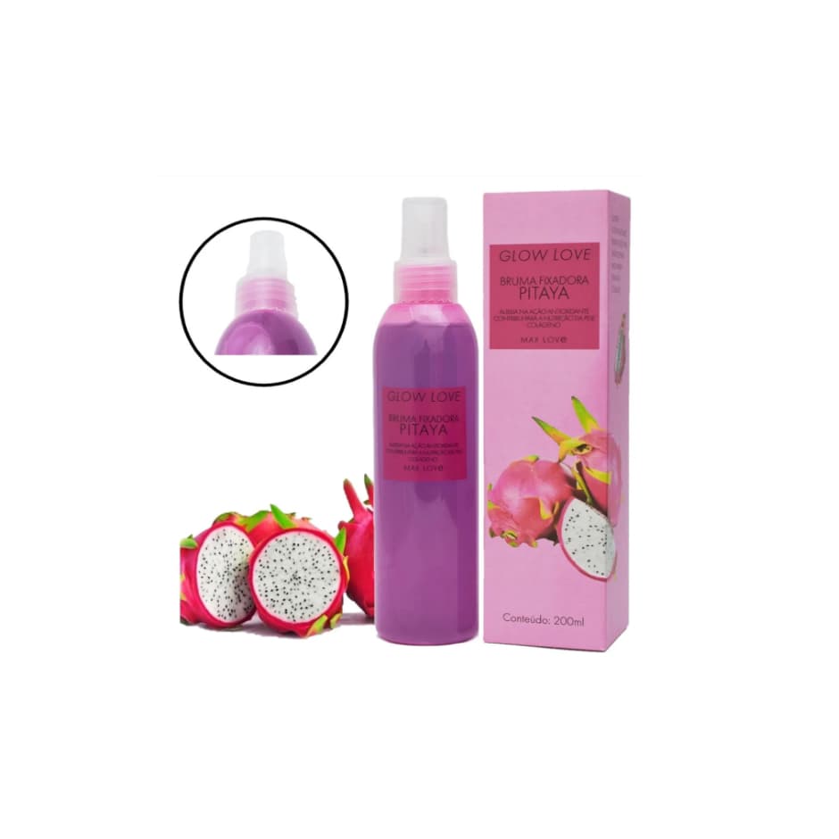 Max Love - Bruma Fixadora Glow Love Pitaya