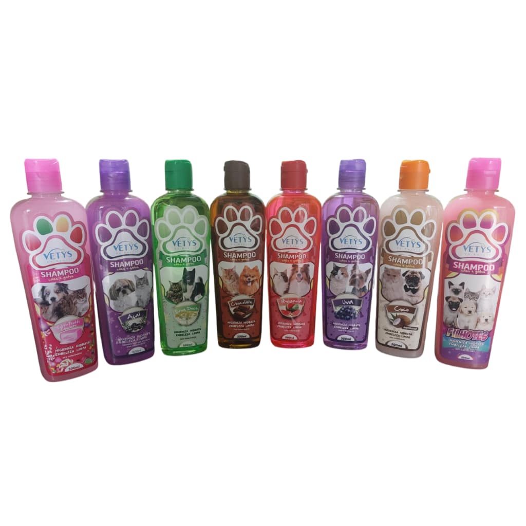 Shampoo para Cães e Gatos 500ml Vetys do Brasil Banho e Tosa