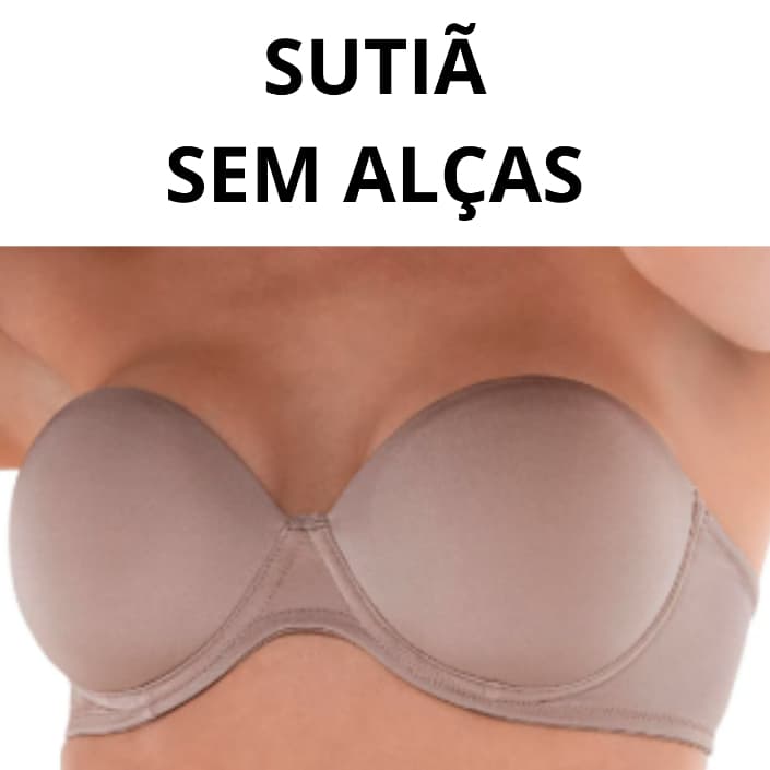 Bustie encanto Demillus Sutiã sem alças (escolha)