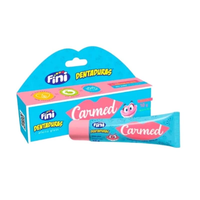 Hidratante Labial Carmed Fini Dentaduras Efeito Gloss - 10g