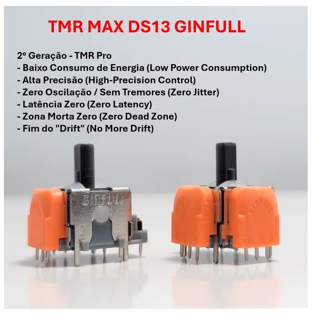 Par Analógico TMR MAX DS13 GINFULL 2° Geração TMR Pro