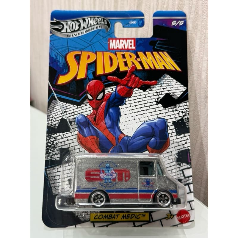 Carrinho Hot Wheels Homem Aranha Marvel Spider Man Silver Series / Hot Wheels Homem Aranha - Escolha o seu!