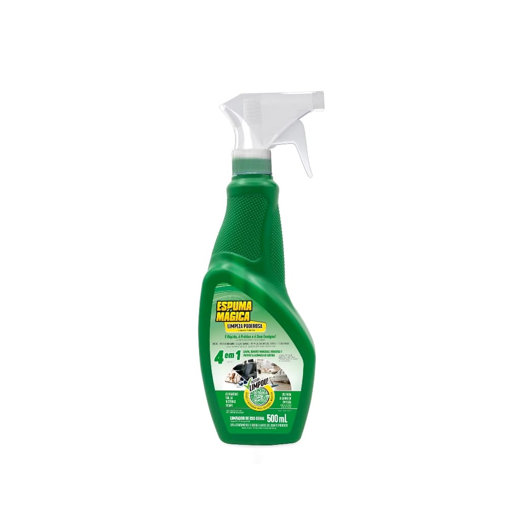 Espuma Mágica Proauto – Para Limpeza Geral – 4em1 Multiuso Eficiente – Gatilho 500ml