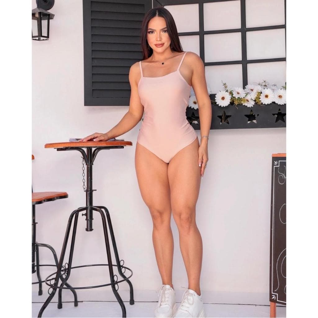 Body Feminino Alcinha com Forro Alça Fina Moda Verão Tendência Estilo Blogueira Conforto Caimento Ideal e Sustentação