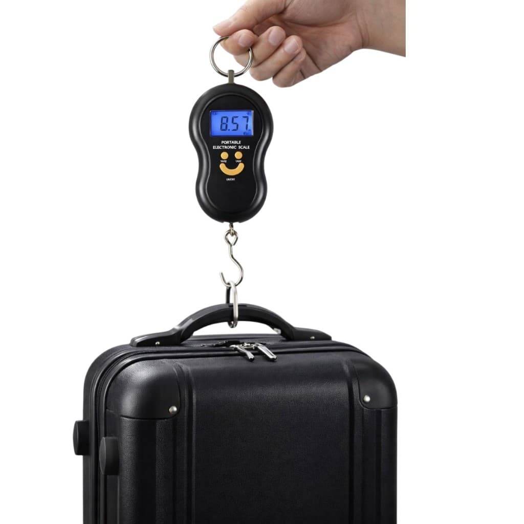 Balança Pêndulo digital até 50Kg Bolso Mala Viagem Bagagem Ferramenta de Peso Uso doméstico e Pesca