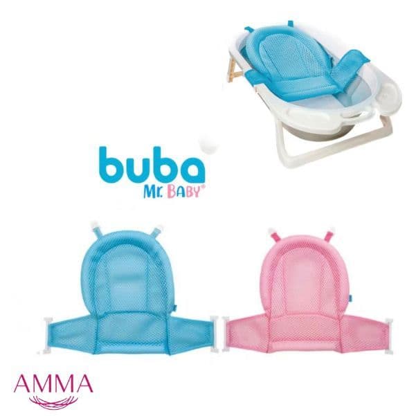 Rede de Proteção para banheira de banho Buba Azul Rosa Meninos e Meninas Segurança para Bebês