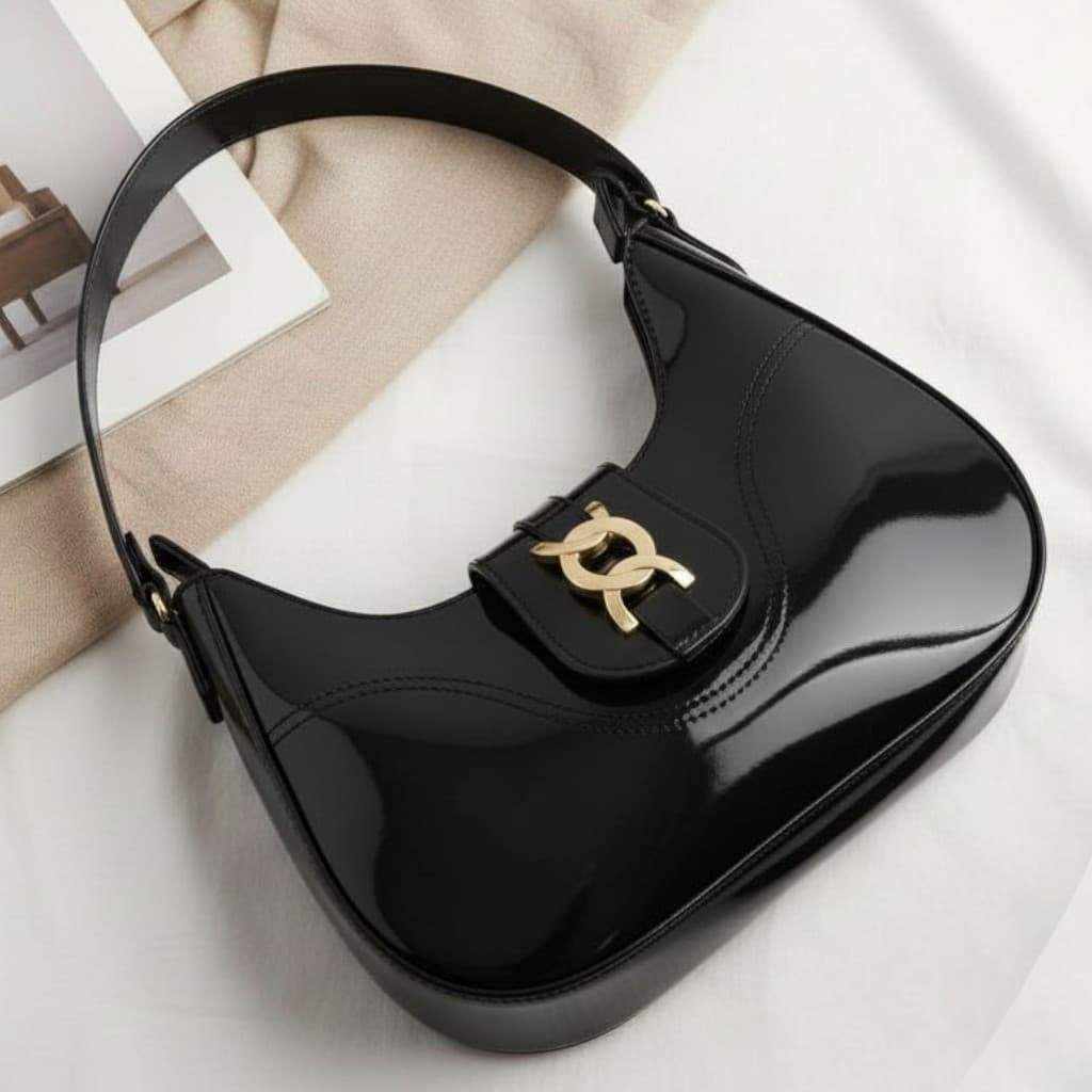 Bolsa Feminina Tendencia Transversal De Ombro Detalhe Fivela Lançamento Promoçao