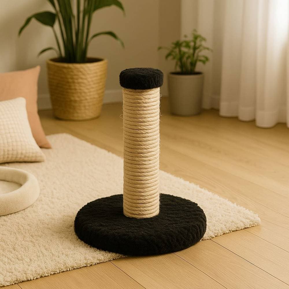 Arranhador para Gatos com Corda de Sisal Resistente base MDF 15MM