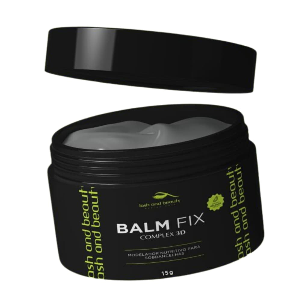 Balm Fix Complex 3D Brow Lamination 15g Modelador de Sobrancelhas Lash and Beauty Original