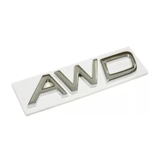 Emblema Traseiro Volvo Awd Xc60 C30 S40 Xc90 V40 S60 T5 T6