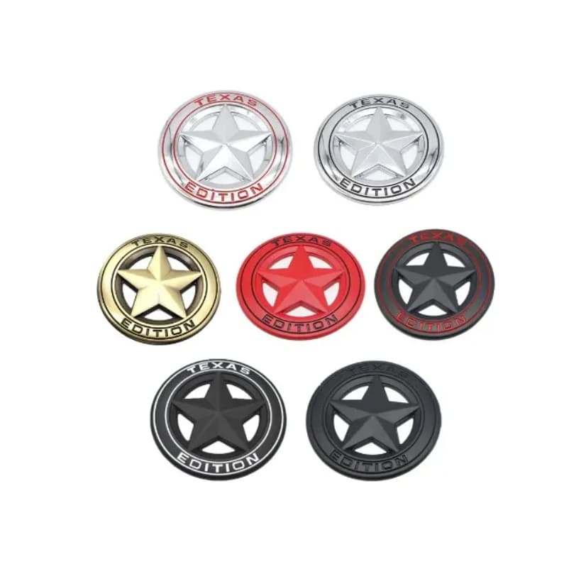 Emblema Texas Edition Jeep Wrangler Grand Cherokee Ford S10