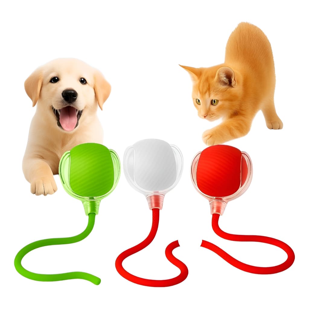 Bola Elétrica Interativa Brinquedo Inteligente Gato Cachorro