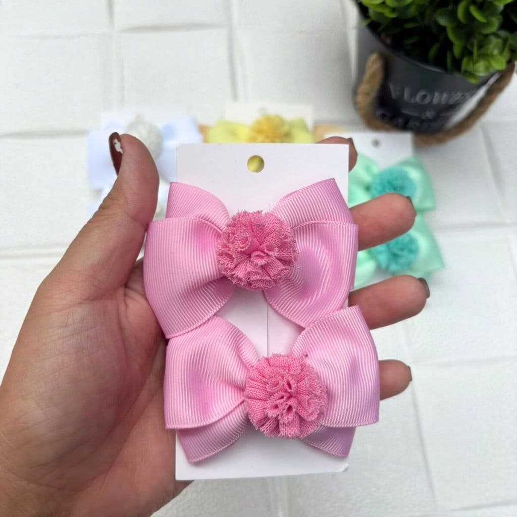 Laços de Cabelo Infantil Grande Luxo