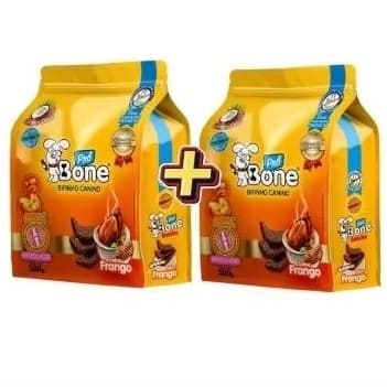 BIFINHO FRANGO PRÓ BONE CÃES REFIL 2 UNIDADES 500G