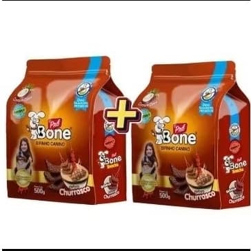 BIFINHO PRÓ BONE CÃES REFIL CHURRASCO COM 2 UN 500G