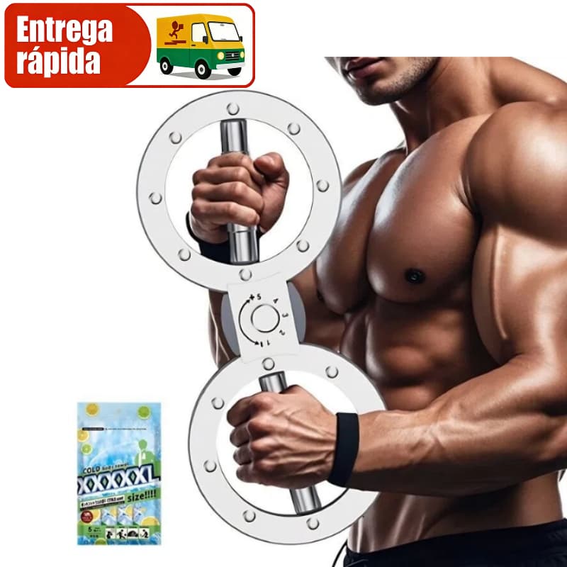Exercitador de Punho Universal, Resistência Ajustável 8-15Lbs para Fortalecer Antebraço e Pegada