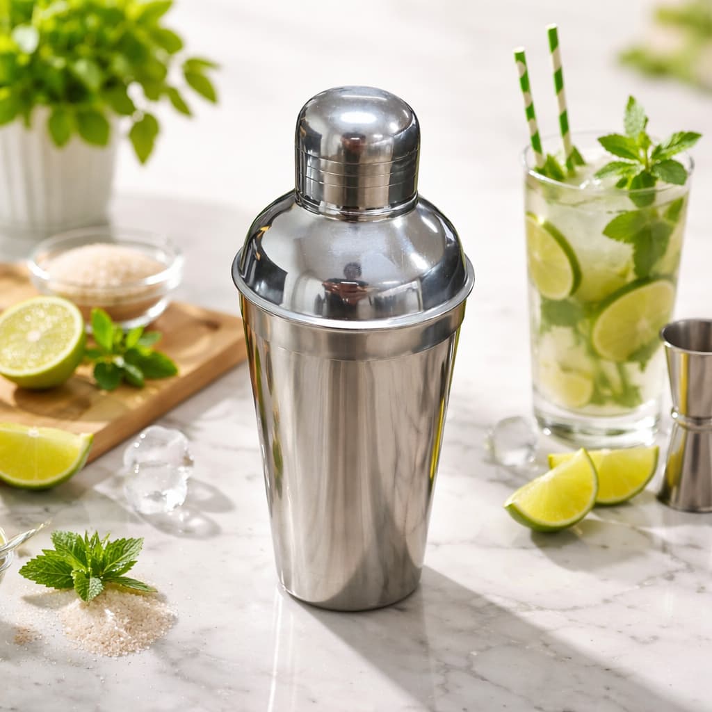 Coqueteleira Inox 500ml Drinks Cocktails Bartenders Barman Prática – Design Profissional Elegante