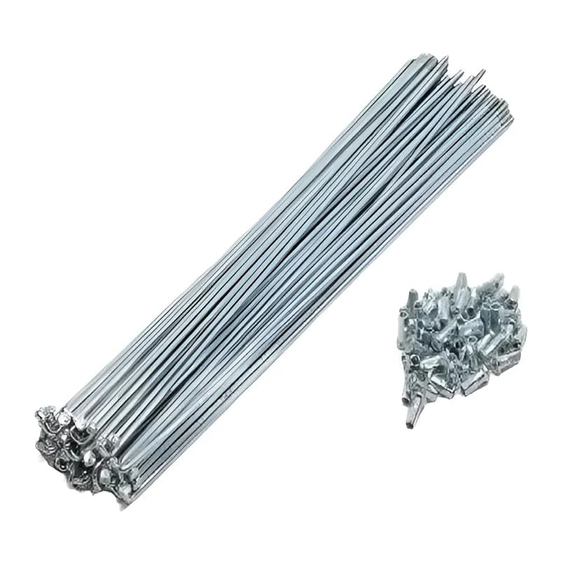 72 Raios Aço Zincado 180 X 2.0 Mm Bike Aro 20