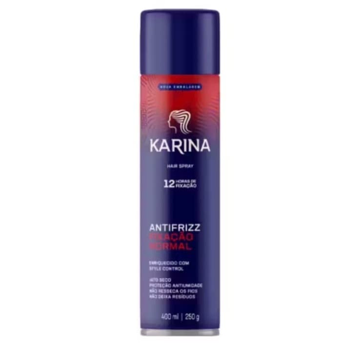 Hair Spray Karina Fixação Normal 400ml