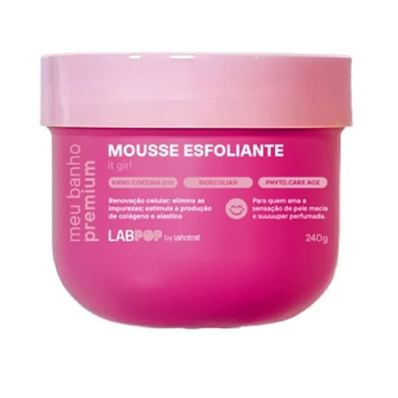 Mousse Esfoliante Corporal It Girl 240g Labpop Labotrat