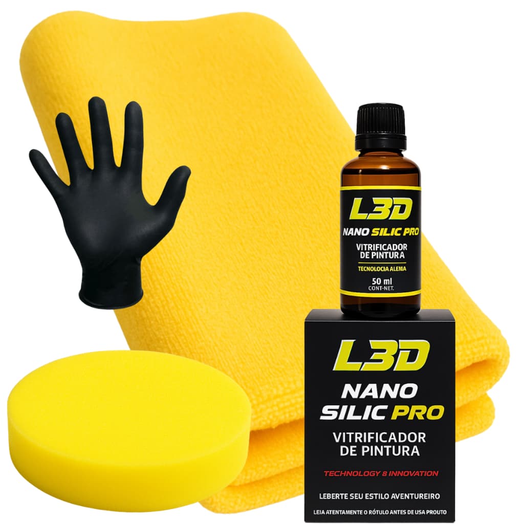 Vitrificador de Pintura Automotiva  Brilho Espelhado e Proteção Total