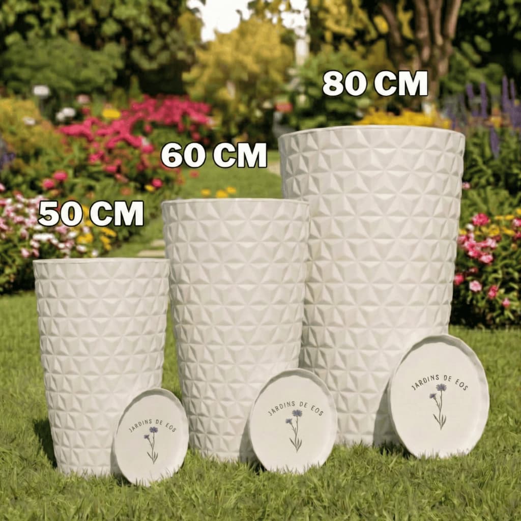 Vaso Decorativo Para Plantas Grande Sala Jardim 50 60 ou 80cm