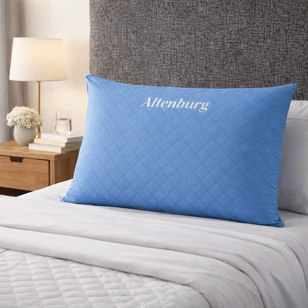 Travesseiro Gelado Altenburg Fresh Ice Azul 48cm x 70cm