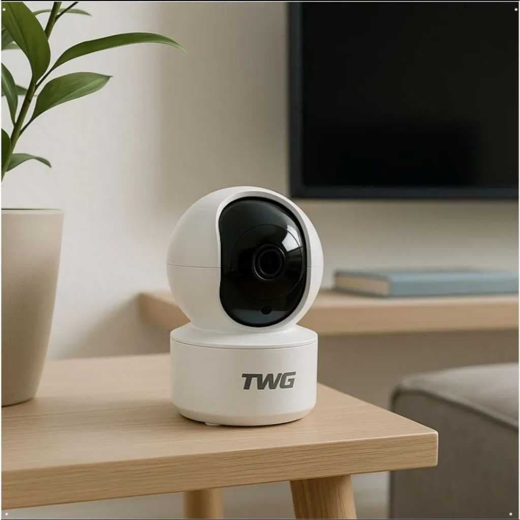 Câmera de Segurança Robô Inteligente baba eletronica pets  Wi-Fi 2mp TW-9500-RB