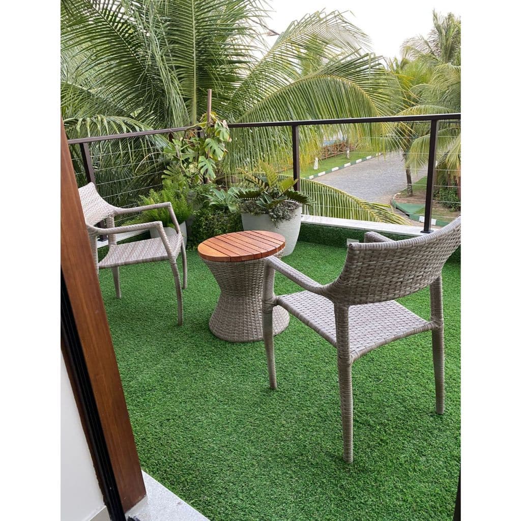 Grama Sintética 12mm Jardim Decoração Jardim de inverno Parede Quintal Pet Terrário Gato 4,5m x 2m