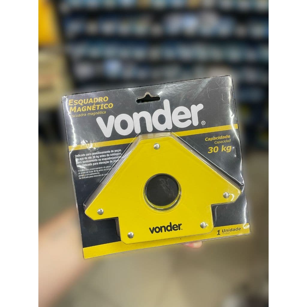 ESQUADRO MAGNETICO 30KG - VONDER