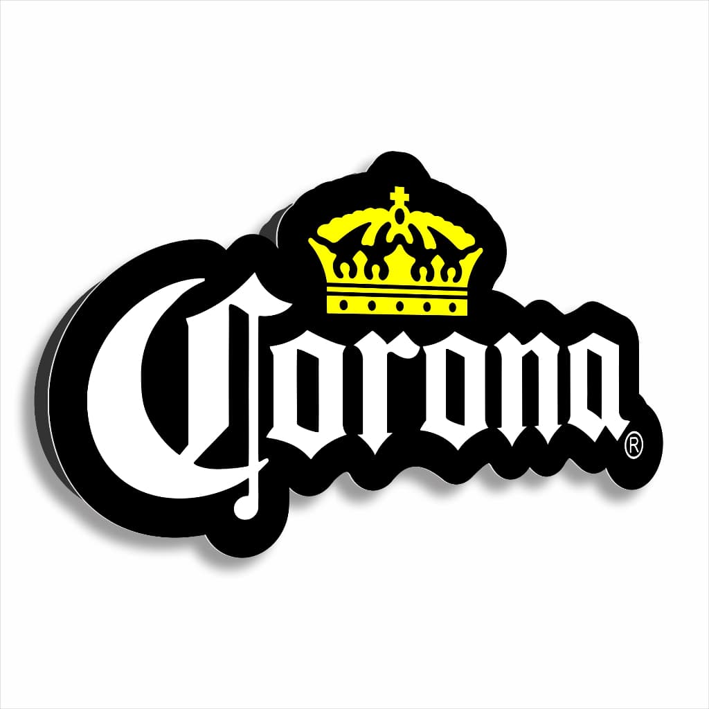Placa Alto Brilho  Led55x28 A Prova de Chuva CO RONA  Personalizado Bares e Restaurantes