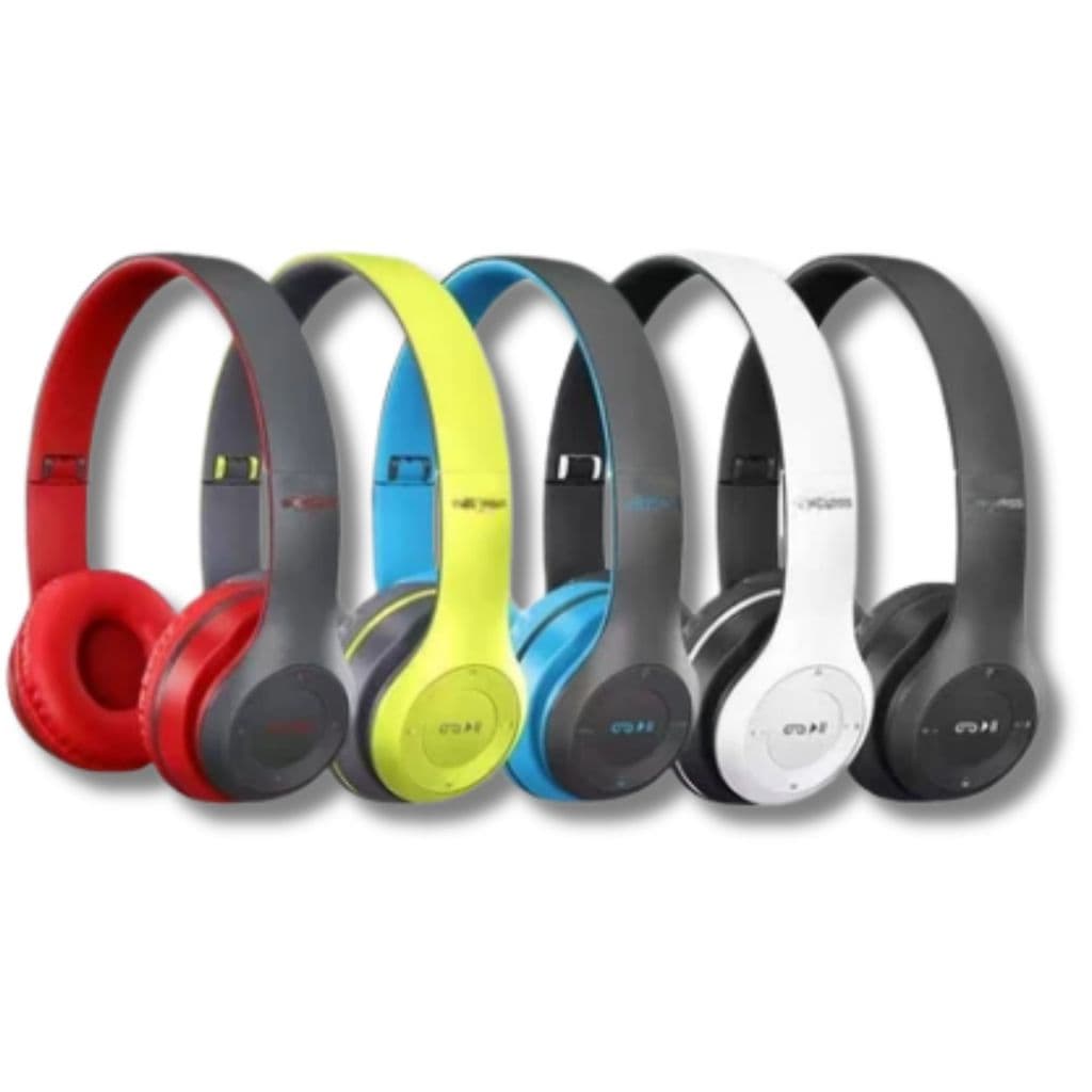 Fone De Ouvido Bluetooth TWS Model-P47 Com Arco Headphone Estéreo Redução de Ruídos Grave Potente
