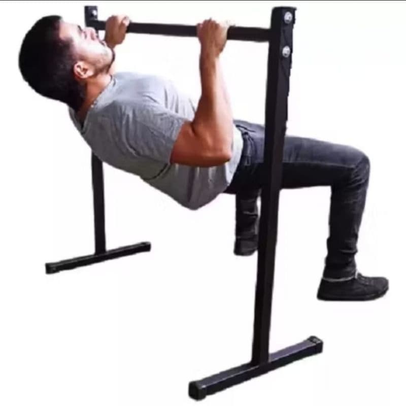 Barra Paralela De Chão Treino Funcional E Calistenia cross 100 Cm X 80 Cm 1 UNIDADE