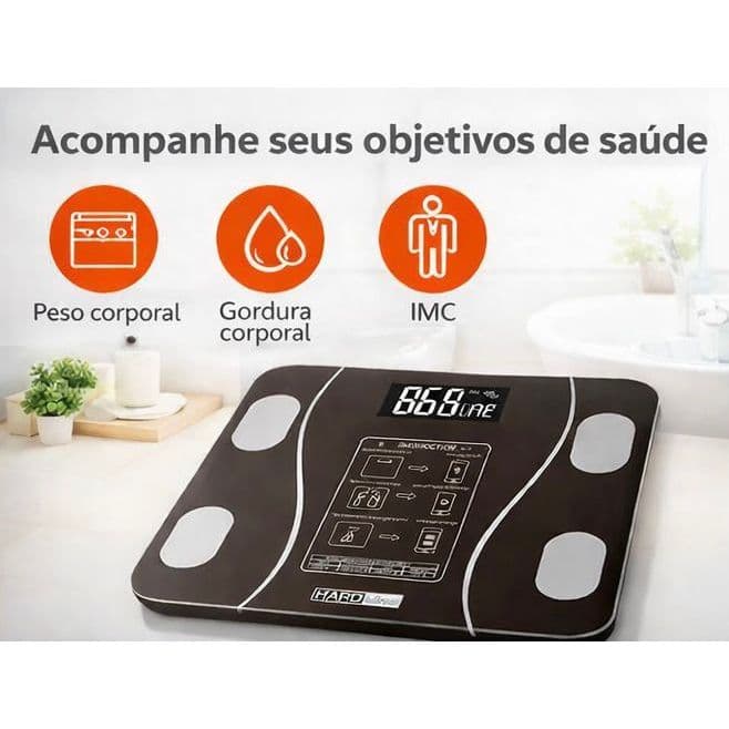 Balança Digital Bioimpedância até 180 Kg