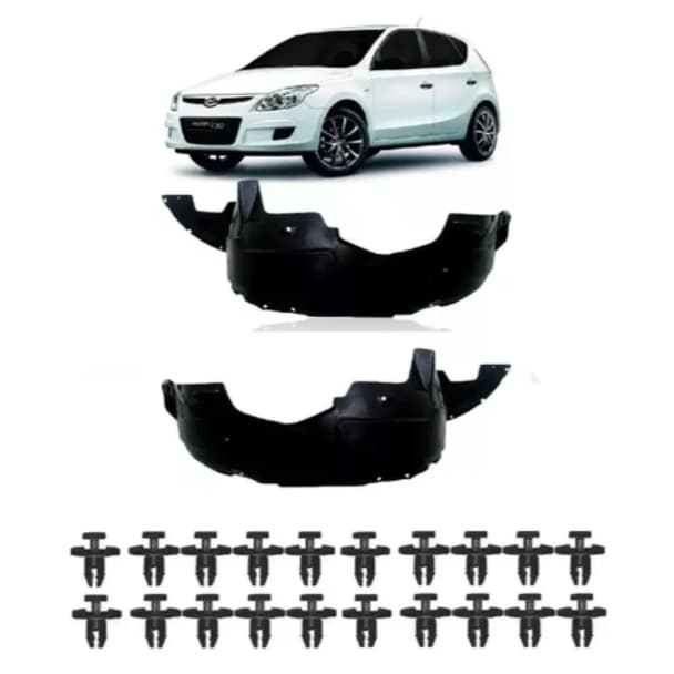 Par Parabarro Hyundai I30 2009 2010 2011 2012 C/ Presilha Dianteiro