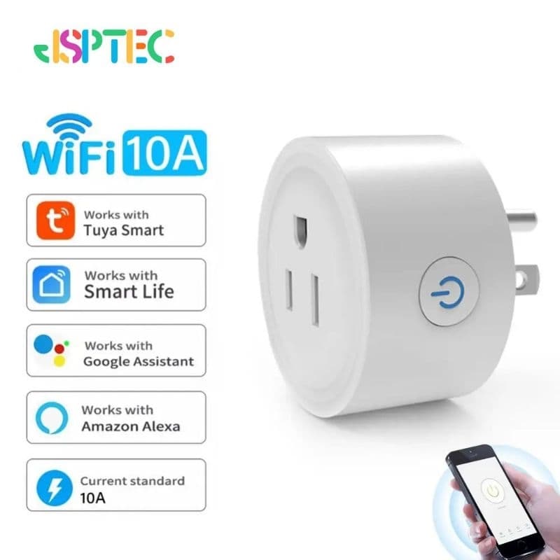 tomada plug wi fi  inteligente funciona com alexa google casa, controle remoto seus eletrodomésticos