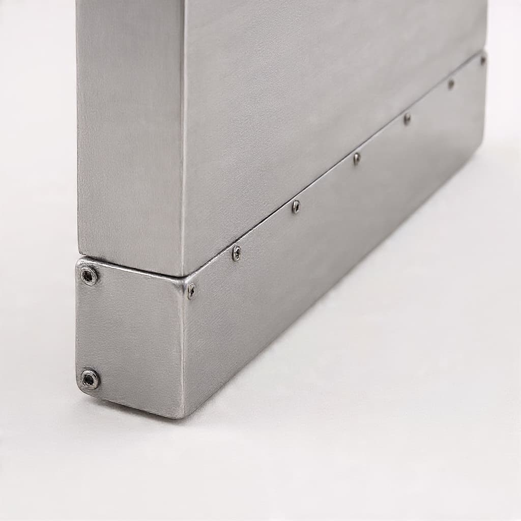 Salva Porta Proteção Galvanizado para Geladeira 60cm Á 100cm 20cm Altura