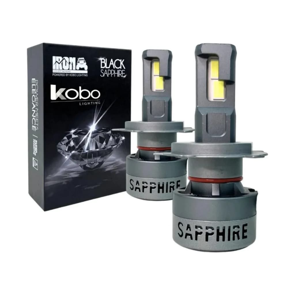 Par Lâmpada Ultra LED Cree Black Sapphire 6500k 65000 Lúmens 12v 75w IR100 Super Canbus