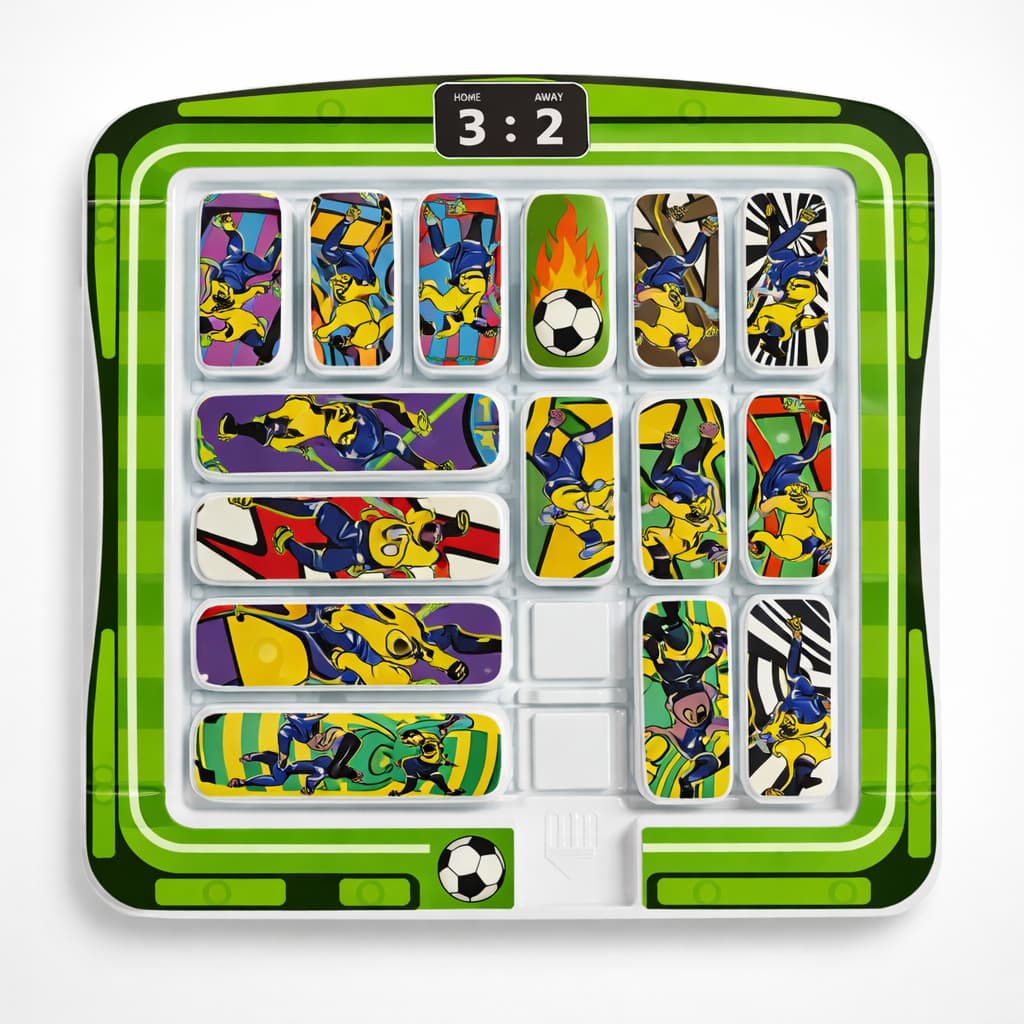 Jogo Educativo Tema Futebol  Exercite Sua Mente Covei Toys