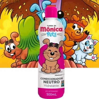 condicionador turma da Mônica pets neutro hidratante