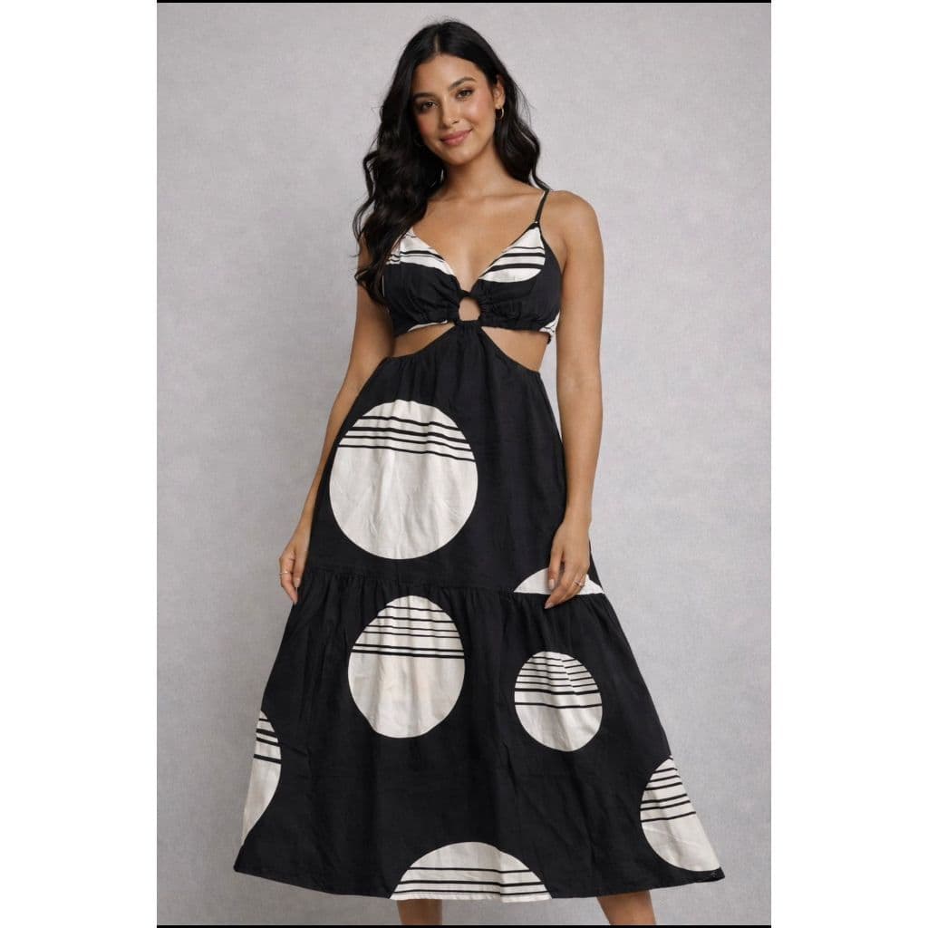 Vestido Luau decotado